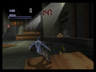 Tony Hawk's Pro Skater (USA) In game screenshot